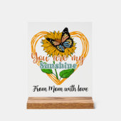 Sunshine ajouter un papillon de sentiment de texte (Recto)