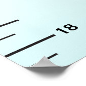 Sunshine and Clouds Growth Chart Add Child's Name Poster (Hoek)