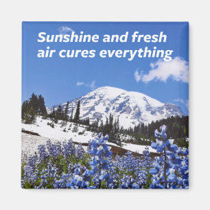 Sunshine and Fresh Air Magneet