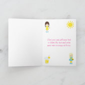 Sunshine and Lemonade Birthday Kaart (Binnen)