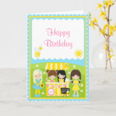 Sunshine and Lemonade Birthday Kaart (Gele Bloem)