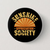 "Sunshine Appreciation Society" Button (Voorkant)