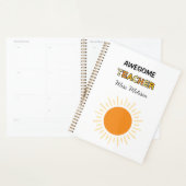 Sunshine Awesome cadeau enseignant meilleur enseig (Devant avec enveloppe)