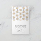 Sunshine Baby bedankkaart (Binnen)