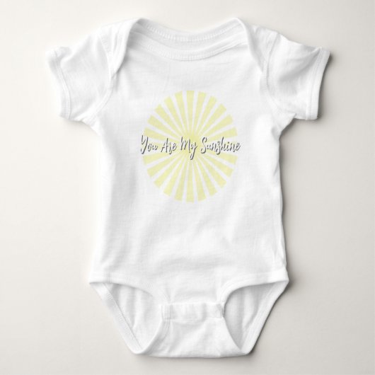 Sunshine baby bodysuit | m3galleryStudio (Voorkant)