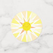Sunshine Baby shower Confetti (Kleine voorkant)