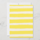 Sunshine Baby shower Invitation Genre Neutre (Dos)