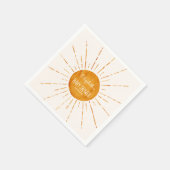 Sunshine Baby shower Servet (Hoek)