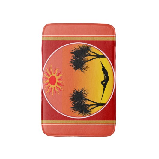 Sunshine Bath Mat (Voorkant Verticaal)