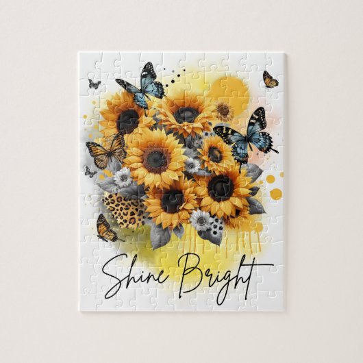 Sunshine Bloom Legpuzzel (Verticaal)