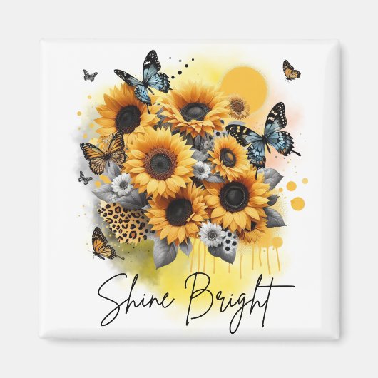 Sunshine Bloom Magneet (Voorkant)