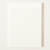 Sunshine Bloom Planner (Achterkant)