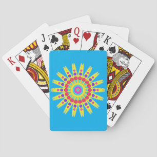 Sunshine Blue Sky Pokerkaarten