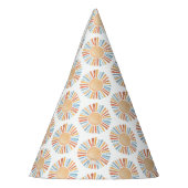 Sunshine boho eerste reis rond zonsondergang feesthoedjes (Links)