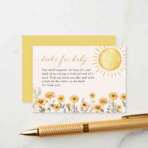Sunshine Books For Baby Enclosure Card Informatiekaartje
