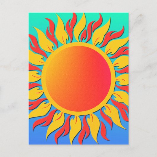Sunshine Briefkaart (Voorkant)