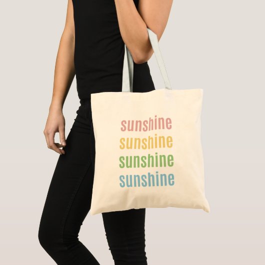 Sunshine Canvas tas (Voorkant (product))