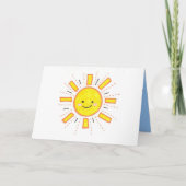 Sunshine Card Kaart (Voorkant)