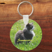 Sunshine Cat Sleutelhanger (Voorkant)