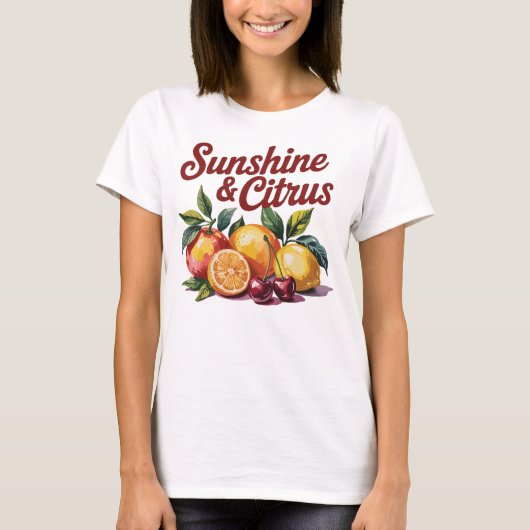 Sunshine & Citrus Shirt (Voorkant)