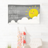 Sunshine Clouds Sky Birthday Spandoek (Insitu)
