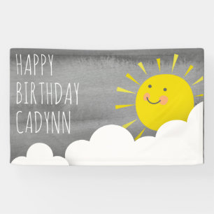 Sunshine Clouds Sky Birthday Spandoek