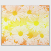 Sunshine Daisies Cadeaupapier (Vlak)