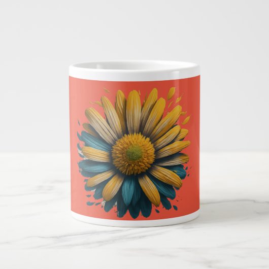 Sunshine Daisy Extra Grote Beker (Voorkant)