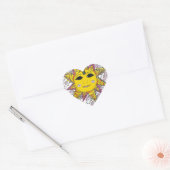 Sunshine Daze Hart Sticker (Envelop)