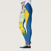 "Sunshine Daze" Leggings féminins (Gauche)