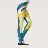 "Sunshine Daze" Leggings féminins (Droite)