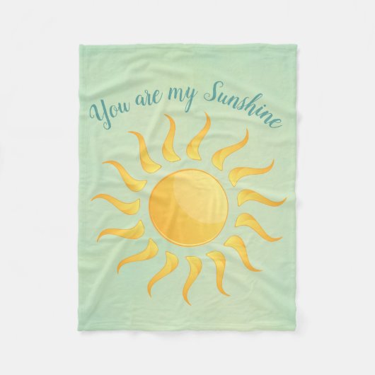 Sunshine Design Fleece Blanket Deken (Voorkant)