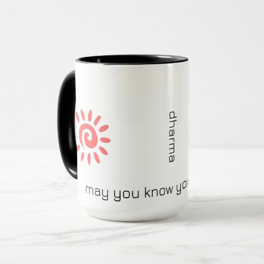 Sunshine Dharma Mug (Devant gauche)