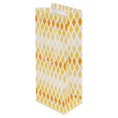 Sunshine Diamond Ombre Monogram Wijn Cadeautas (Achterkant Gekanteld)