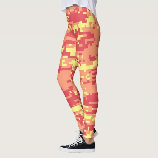 Sunshine Digital Camo Pattern Leggings (Links)
