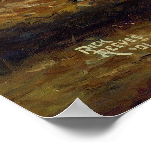 Sunshine Division in Korea door Rick Reeves Print (Hoek)