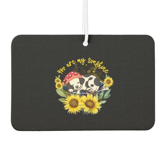 Sunshine Dog Luchtverfrisser (Voorkant)