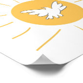 Sunshine en Dove Poster (Hoek)