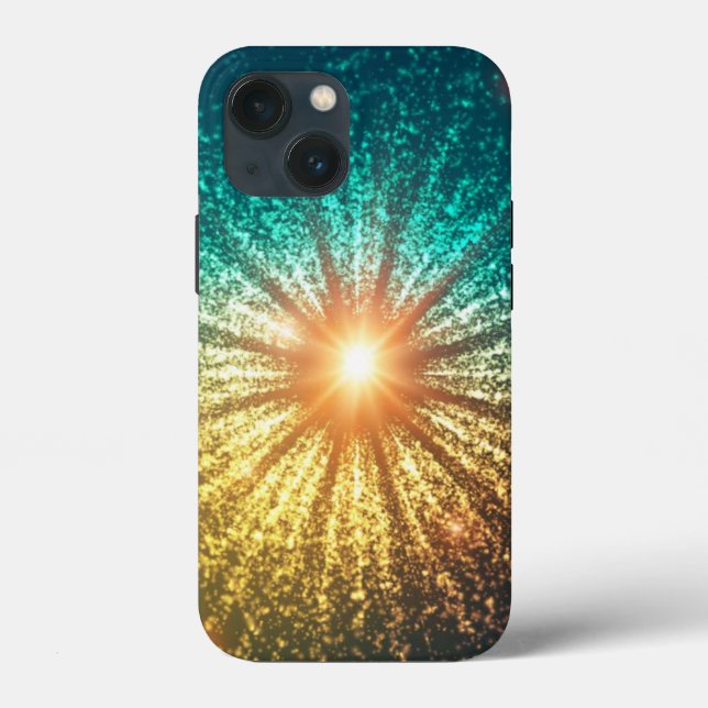 Sunshine et un coque iphone pomme de jour brillant (Verso)