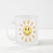 Sunshine Face Matglas Koffiemok (Links)