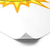 Sunshine Face Poster (Hoek)