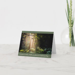 Sunshine for Cancer Patient Treatment Day Kaart