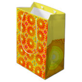 Sunshine Fun Celebration Medium Cadeauzakje (Achterkant Gekanteld)