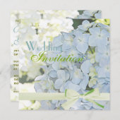 ©Sunshine Garden Hydrangeas Wedding Kaart (Voorkant / Achterkant)