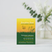 Sunshine Garden Service Carte de visite (Debout devant)