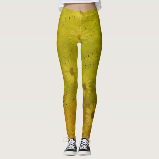 Sunshine Gemengde Media Leggings (Voorkant)