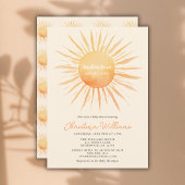 Sunshine Gender Neutraal Baby shower Kaart