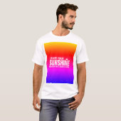 Sunshine Glow T-shirt (Voorkant volledig)