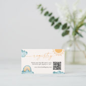 Sunshine Here komt uit het Son QR-coderegister Informatiekaartje (Staand voorkant)