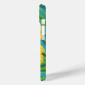 Sunshine Hibiscus Tropical print Case-Mate iPhone Case (Achterkant / Links)